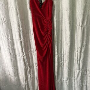 Windsor Red Maxi Gown Sleeveless V-neck
